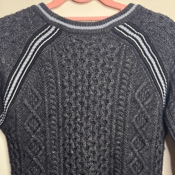 Philosophy charcoal grey Cable Knit Sweater - Picture 5 of 5
